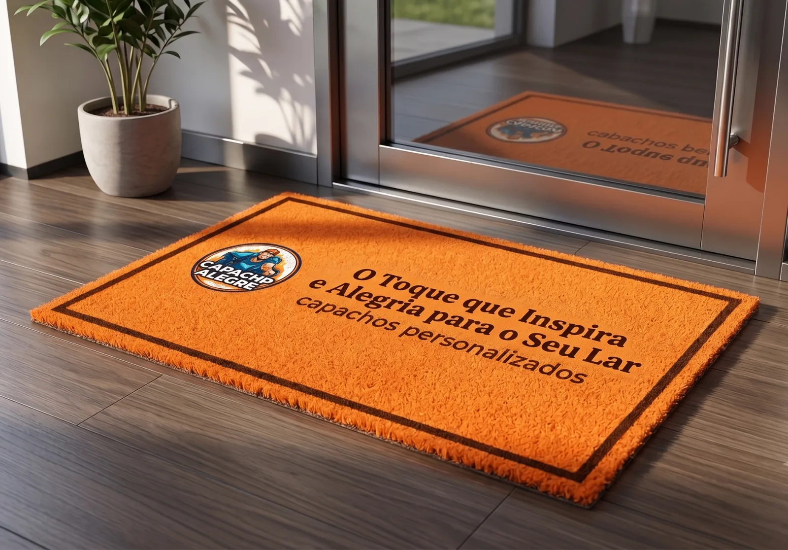 Capacho personalizado premium